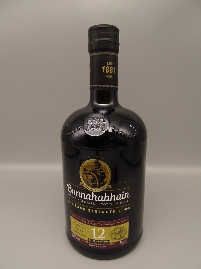 Bunnahabhain 12yo Cask Strength 2023 Release 60,1%