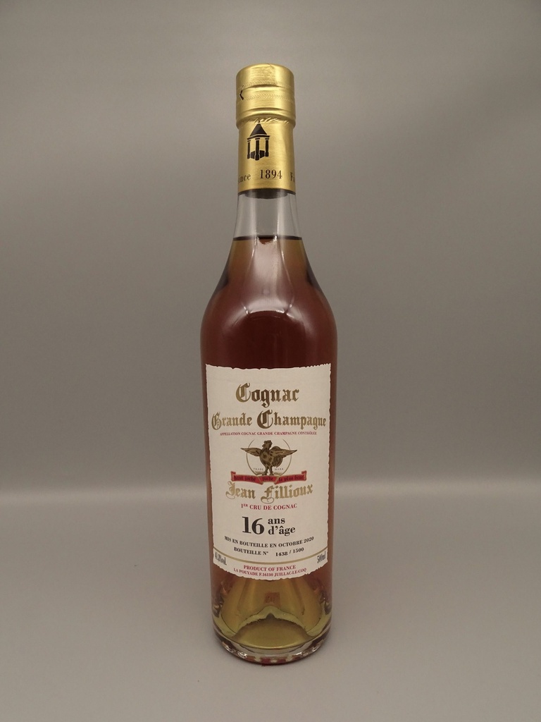 Cognac 16ans d'age 41,8%