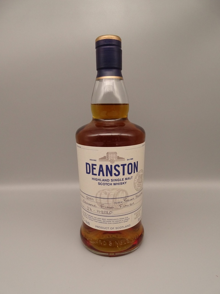 Deanston 2001/2020 Organic Fino Finish HAND-FILLED 55,3%