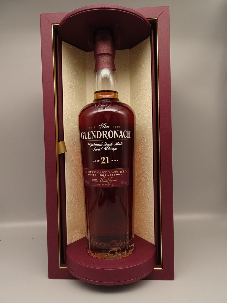 Glendronach 21yo (new 2025) PX & Oloroso Sherry Casks 48%