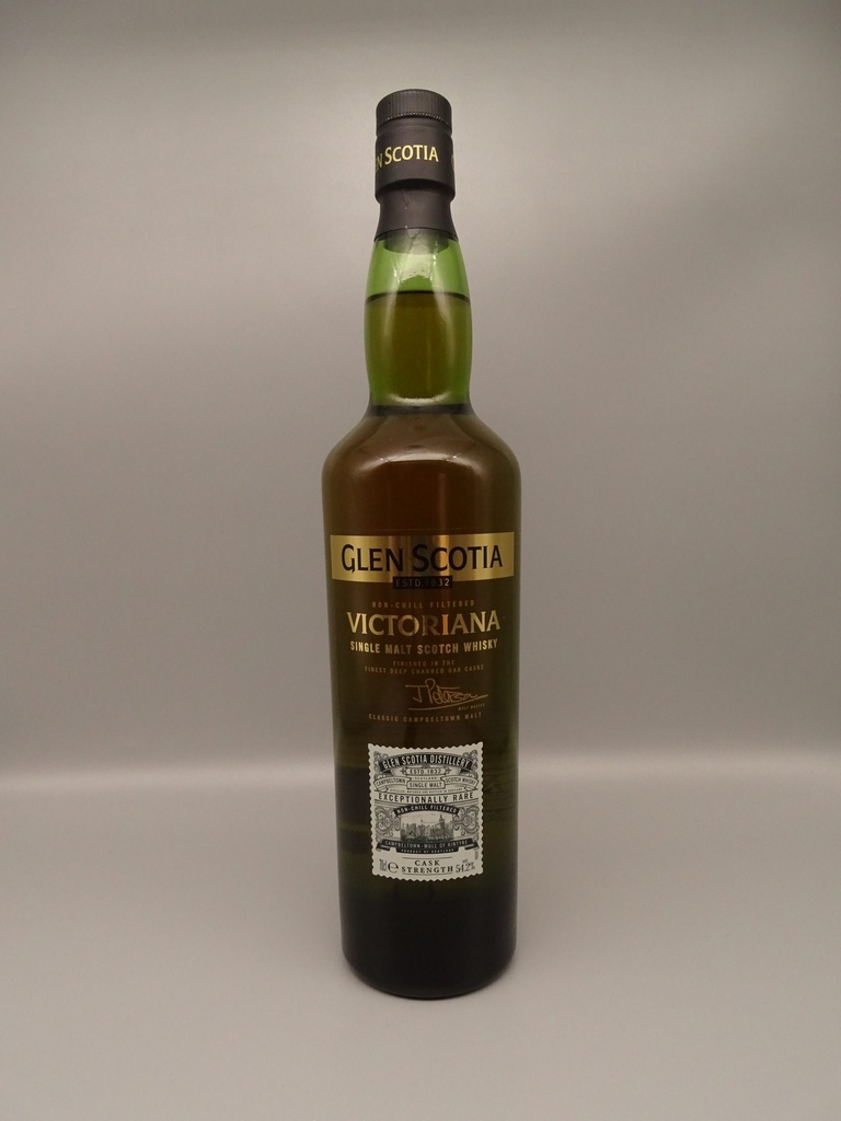 Glen Scotia Victoriana Finished in deep charred Oak Casks 54,2%