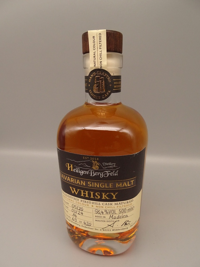HeiligenBergFeld 2020/2024 Cask No. 14 First Fill Madeira 58,4% 500ml