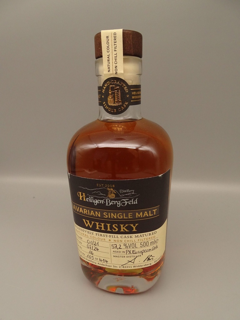 HeiligenBergFeld 2021/2024 Cask No. 16 First Fill PX European Oak 57,2% 500ml