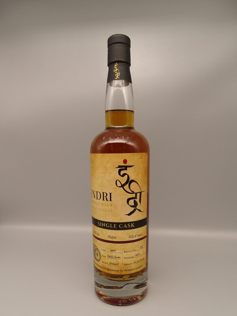 INDRI 5yo Single Peated Bourbon Cask #41171 58,5%