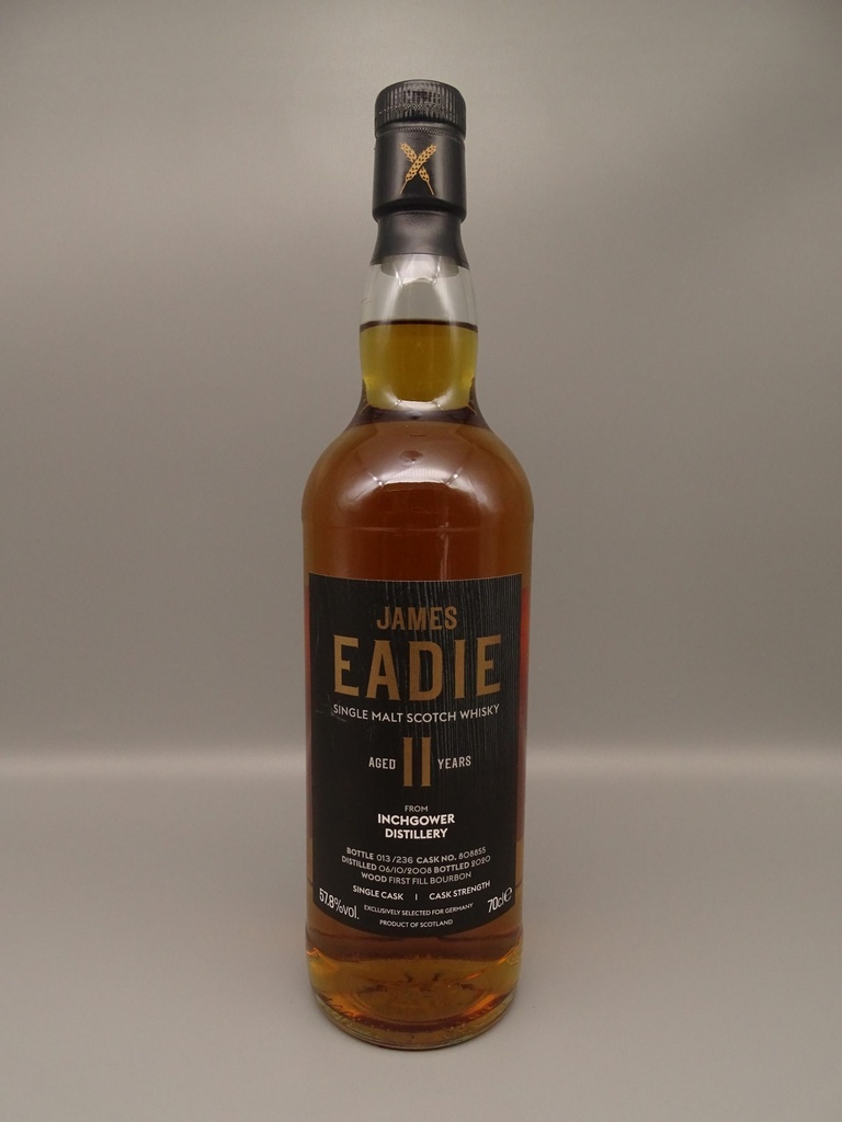 Inchgower 2008/2020 11y First Fill Bourbon 57,8%