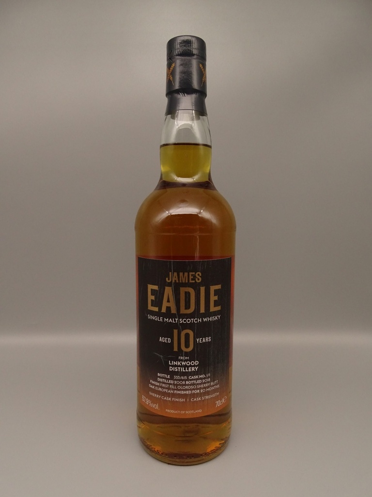 Linkwood 2008/2018 10yo 1st Fill Oloroso Butt Finish (20 months) 57,9% Cask Strength