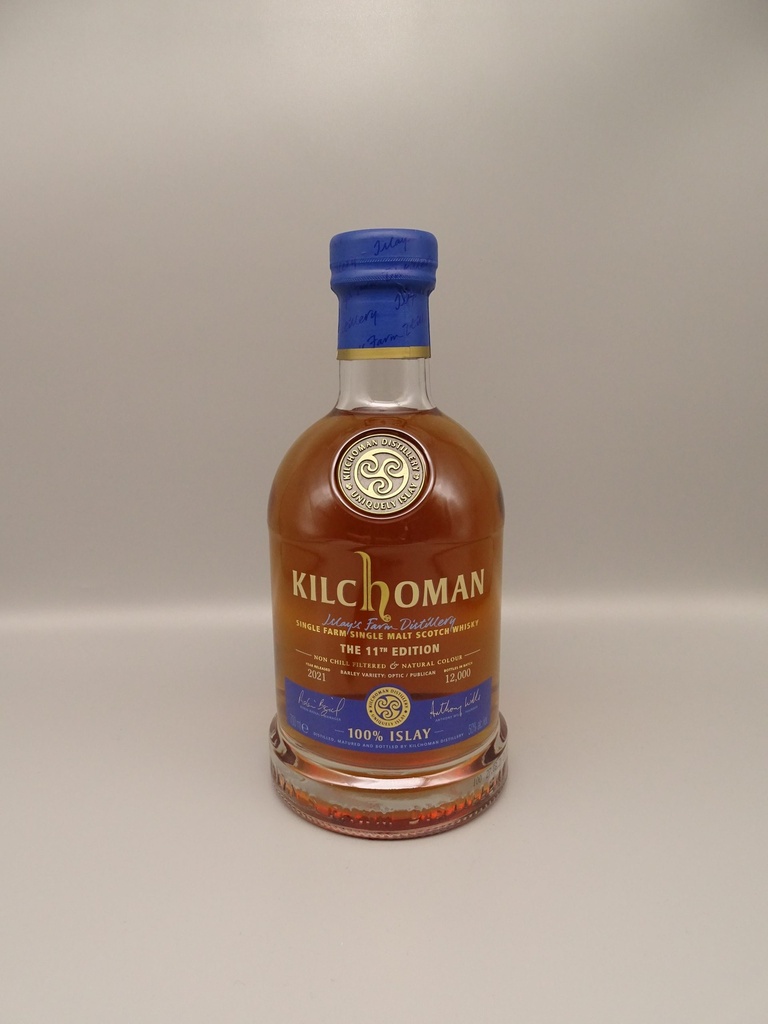 Kilchoman 100% Islay 11th Edition Release 2021 50%
