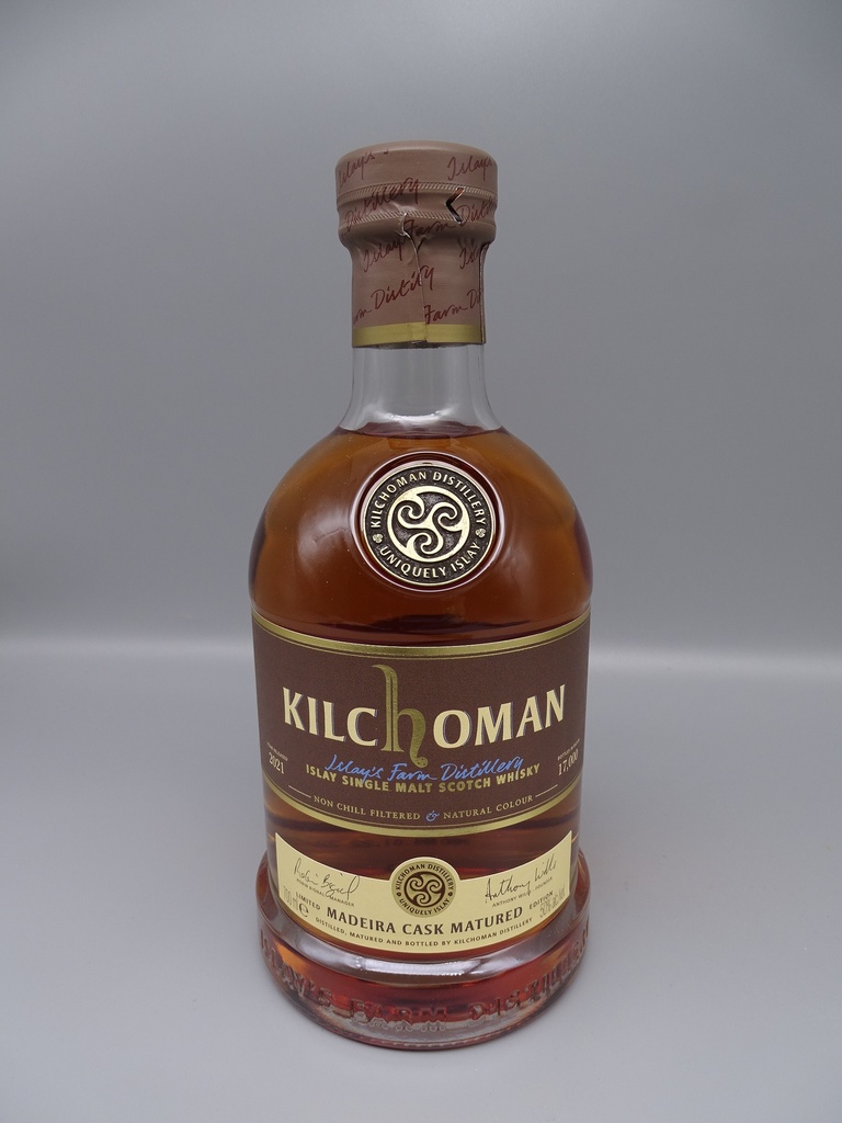 Kilchoman Madeira Cask Release 2021 100% Fresh Madeira Casks 50%