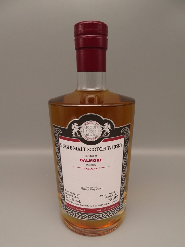 Dalmore 2007/2021 Sherry Hogshead 52,1% Cask Strength