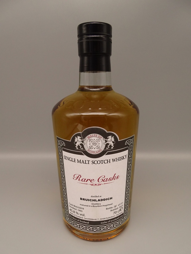 Bruichladdich 1993/2023 Bourbon Hogshead RARE CASK RANGE 45,8%