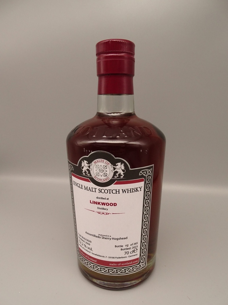 Linkwood 2009/2023 Amontillado Sherry Hogshead 52,2%
