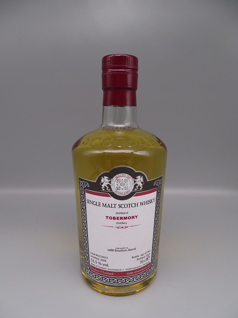 Tobermory 2008/2023 Refill Bourbon Barrel 53,5%