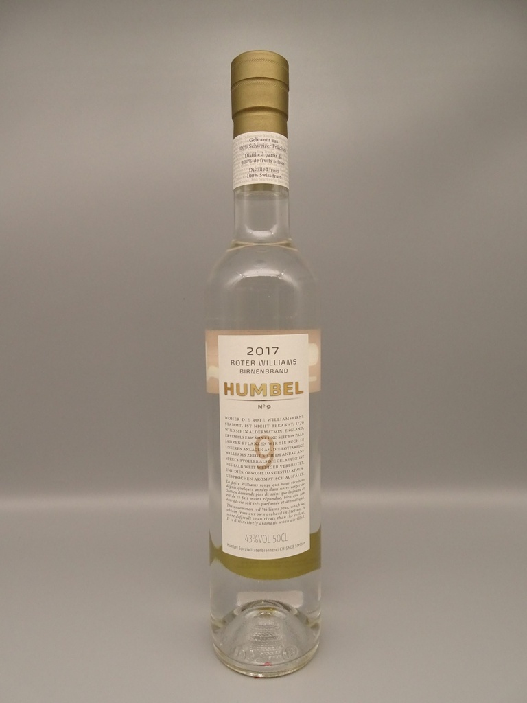 Nr.09 "Roter Williams-Birnenbrand" 3-109SR 50cl