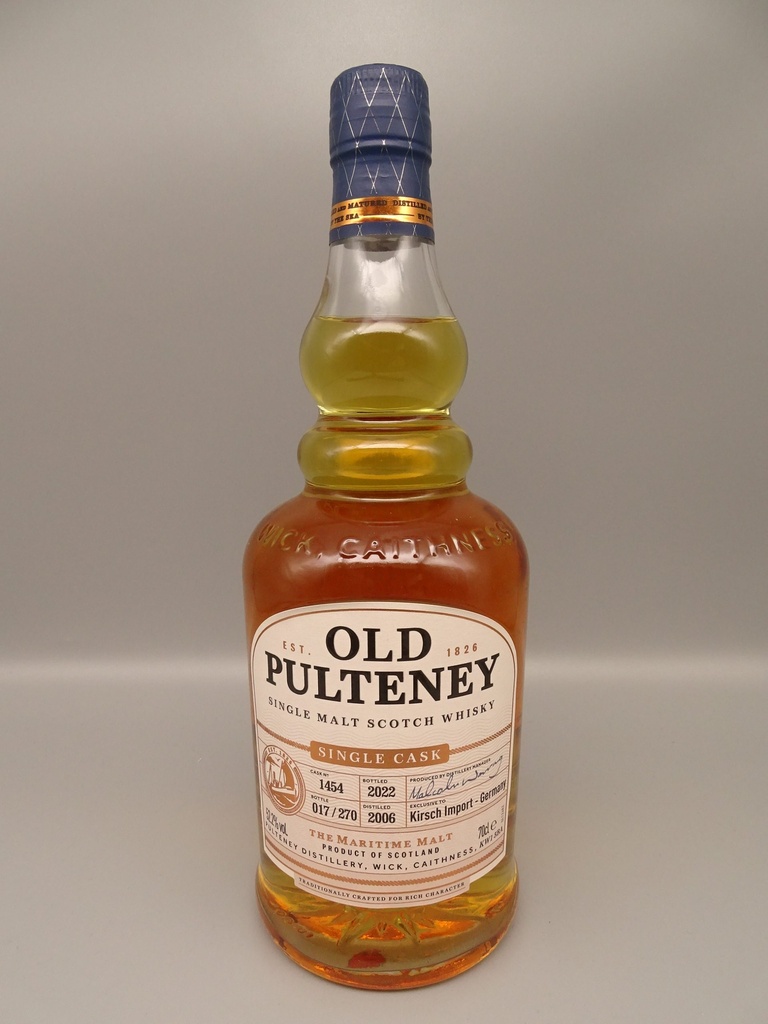 Old Pulteney 2006/2022 Kirsch Single Cask No. 1454 52,20% Cask Strength