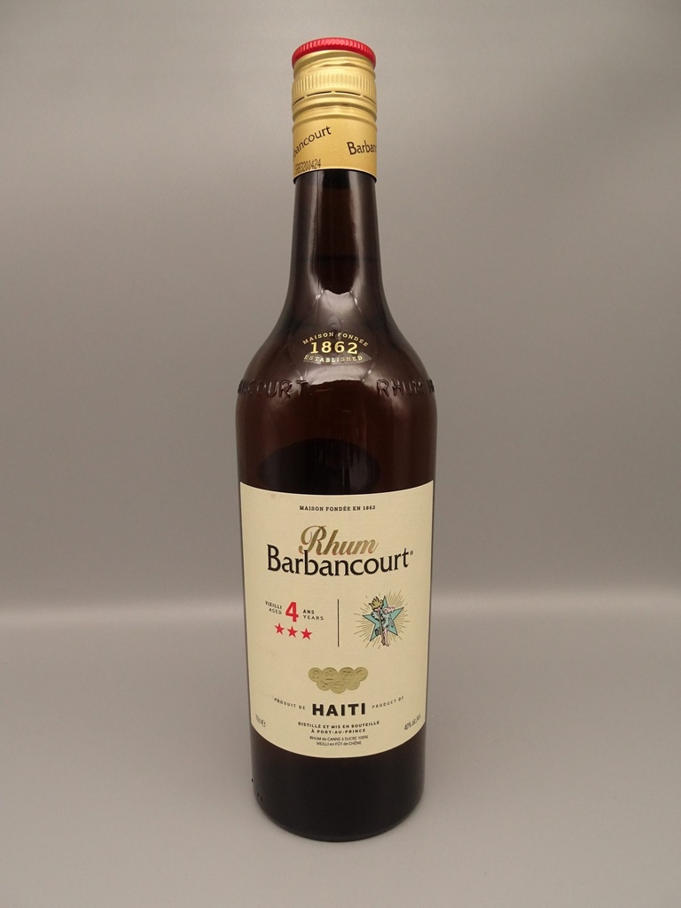Barbancourt 4yo 100% Sugar Cane Rum Haiti 40%