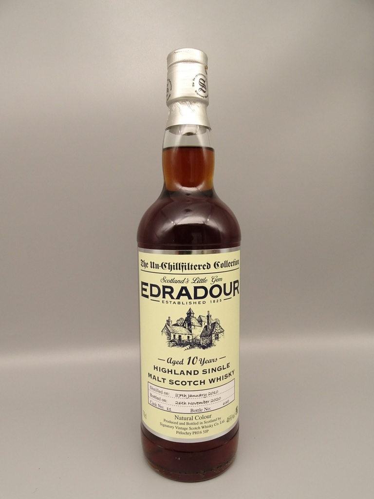 Edradour 2015/2025 10yo UCF Collection Dark Sherry 1st Fill Oloroso Butt 309 46%