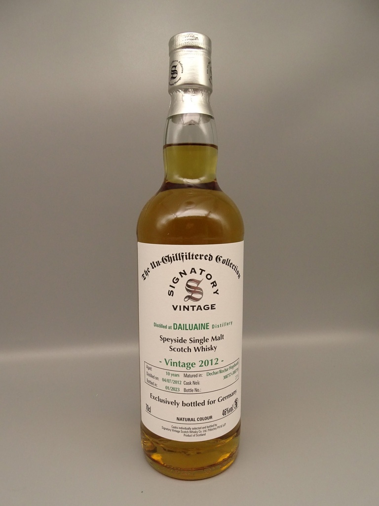 Dailuaine 2012/2023 "UCF" Kirsch Cask #30875-7/-9 46%