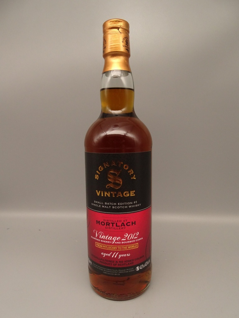 Mortlach 2012/2023 Small Batch Edition No. 1 48,2%