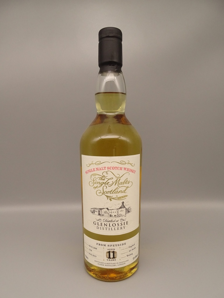Glenlossie 2008/2019 11yo Bourbon Hogshead 59,4%