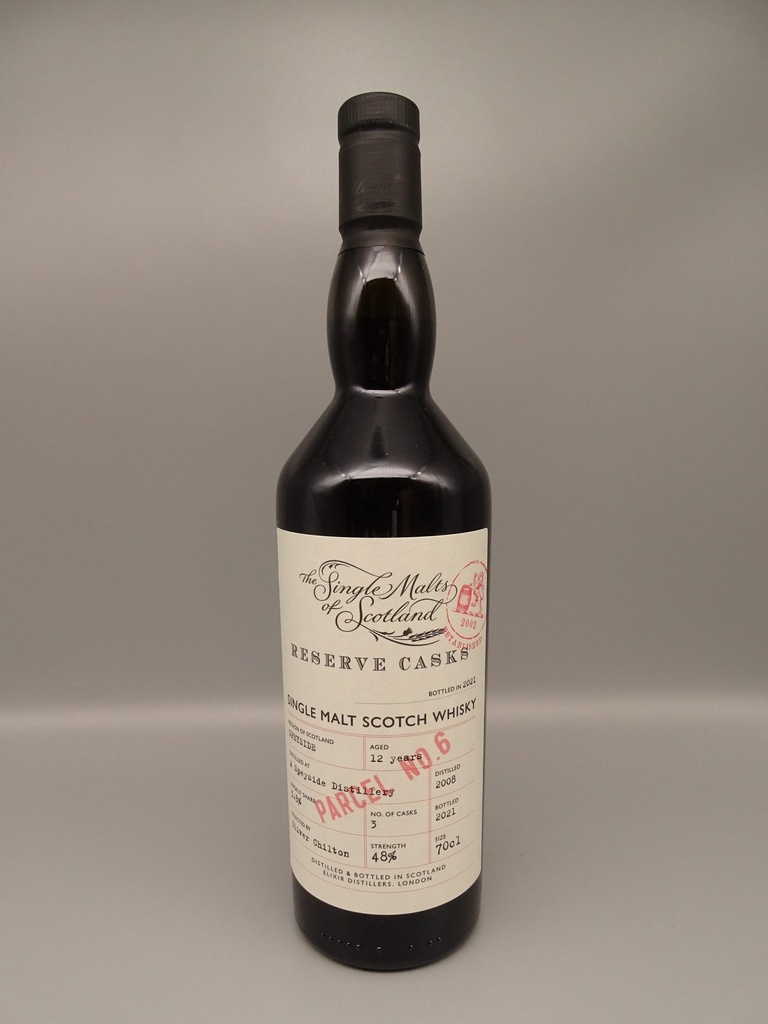 Speyside 2008/2021 12yo "A Speyside Distillery" Reserve Cask Parcel 6 48%