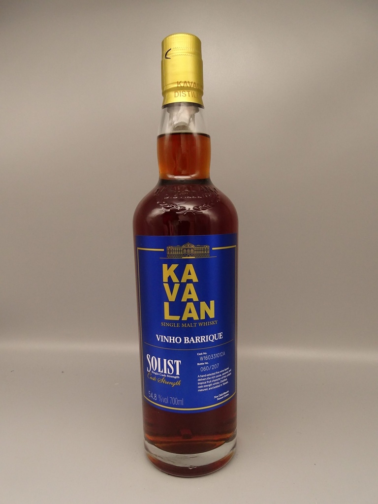 Kavalan Solist Vinho Barrique 50-60% Cask Strength