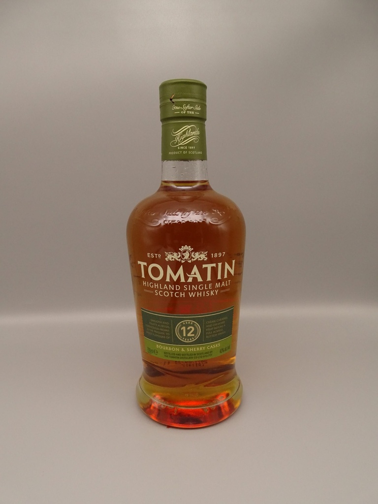 Tomatin 12yo 43%