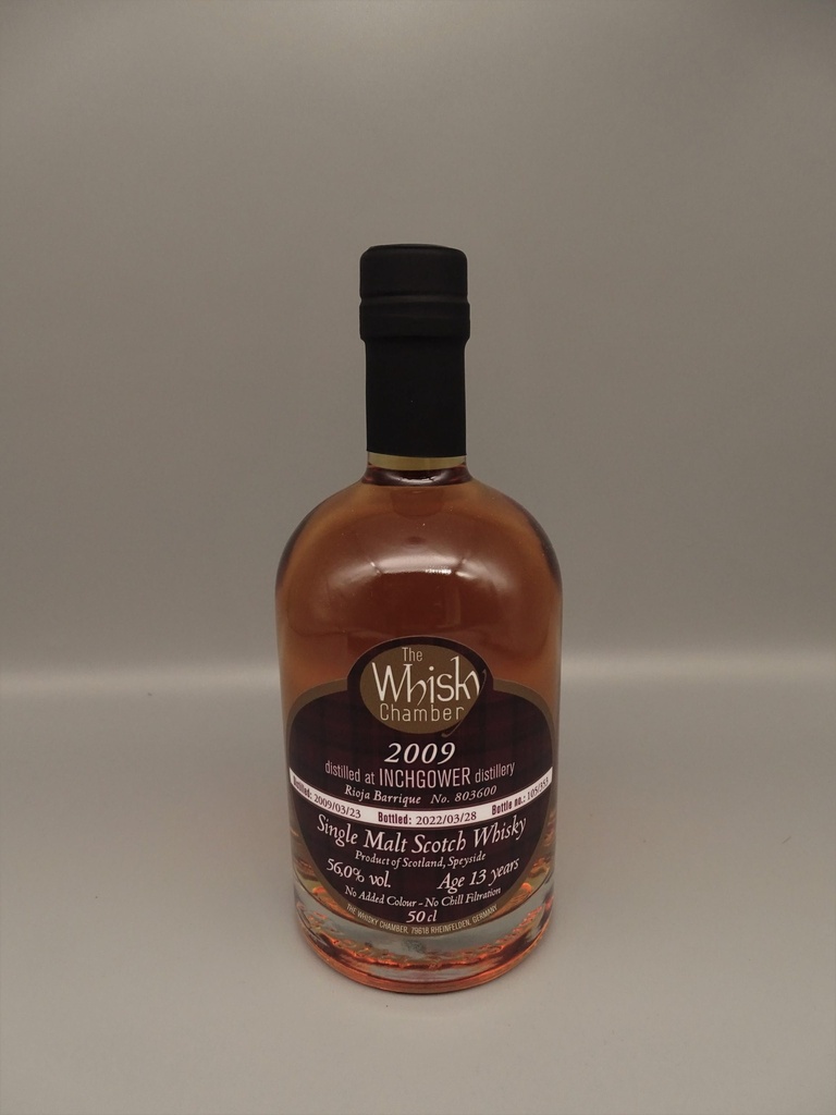 Inchgower 2009 13yo Rioja Barrique 56,0%