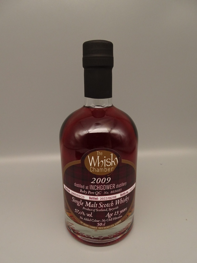 Inchgower 13yo Port Quarter Cask 57% Tasting only