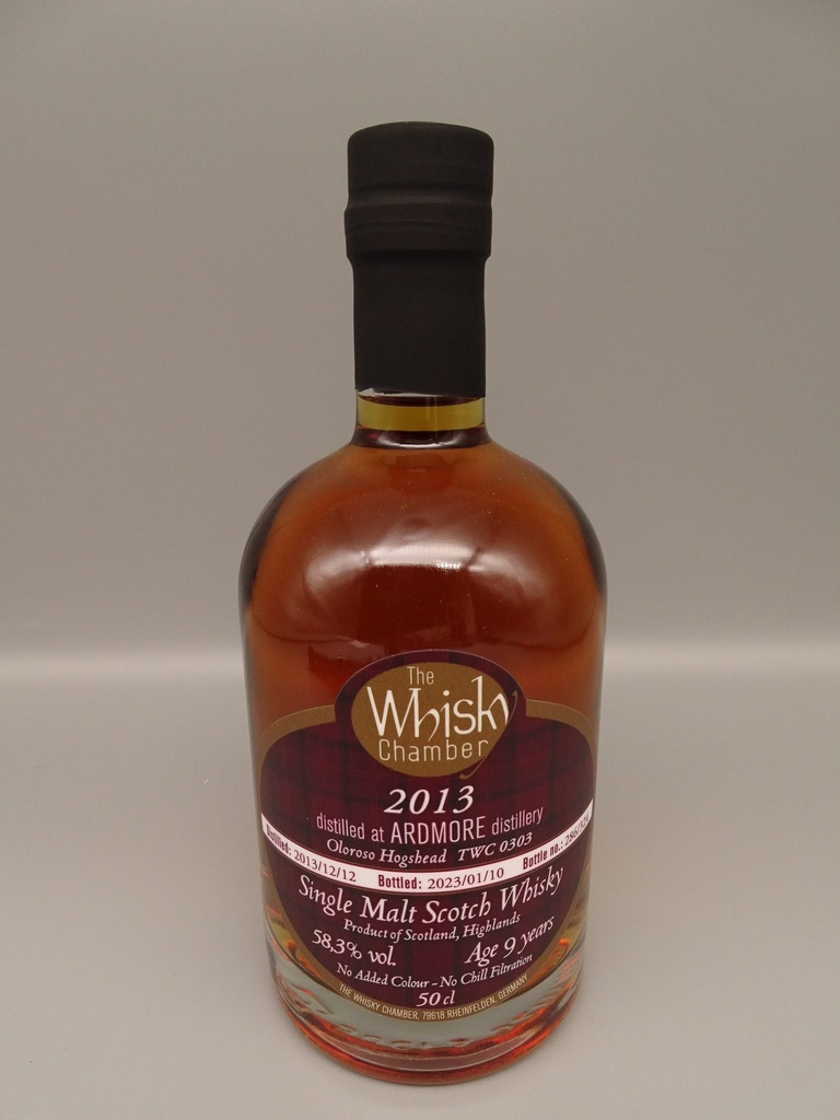 Ardmore (peated) 2013/2023 9yo Oloroso Hogshead 58,3%