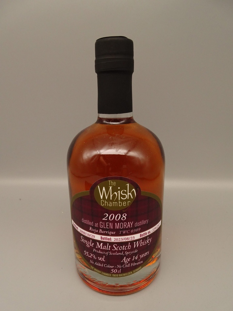 Glen Moray 2008/2023 14yo Rioja Barique 55,2%