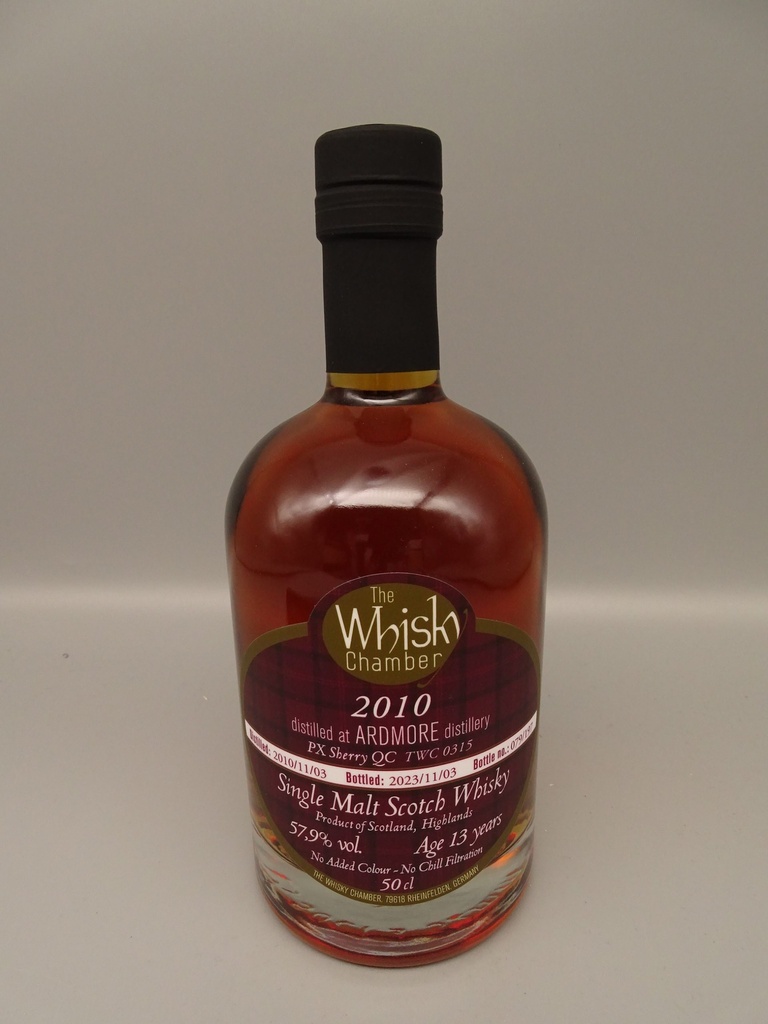 Ardmore 2010 13yo PX Sherry Quarter Cask 57,9%