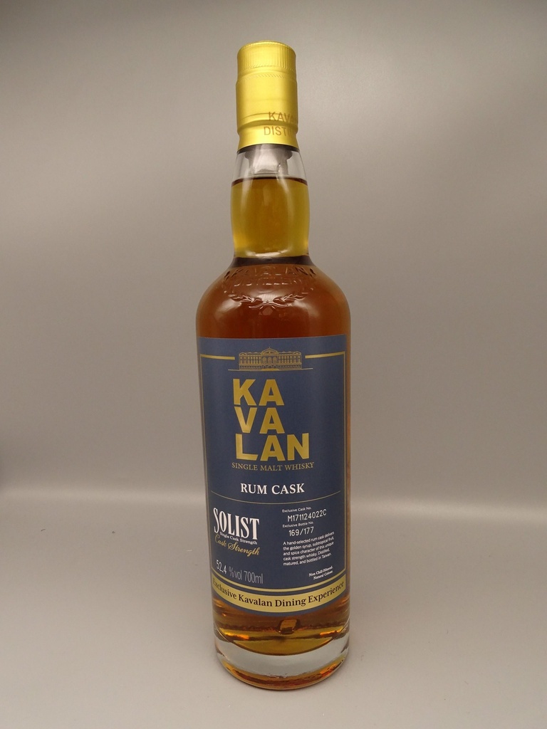 Kavalan Solist Rum Cask "Schlumberger Selection GERMANY" 52,4% Cask Strength