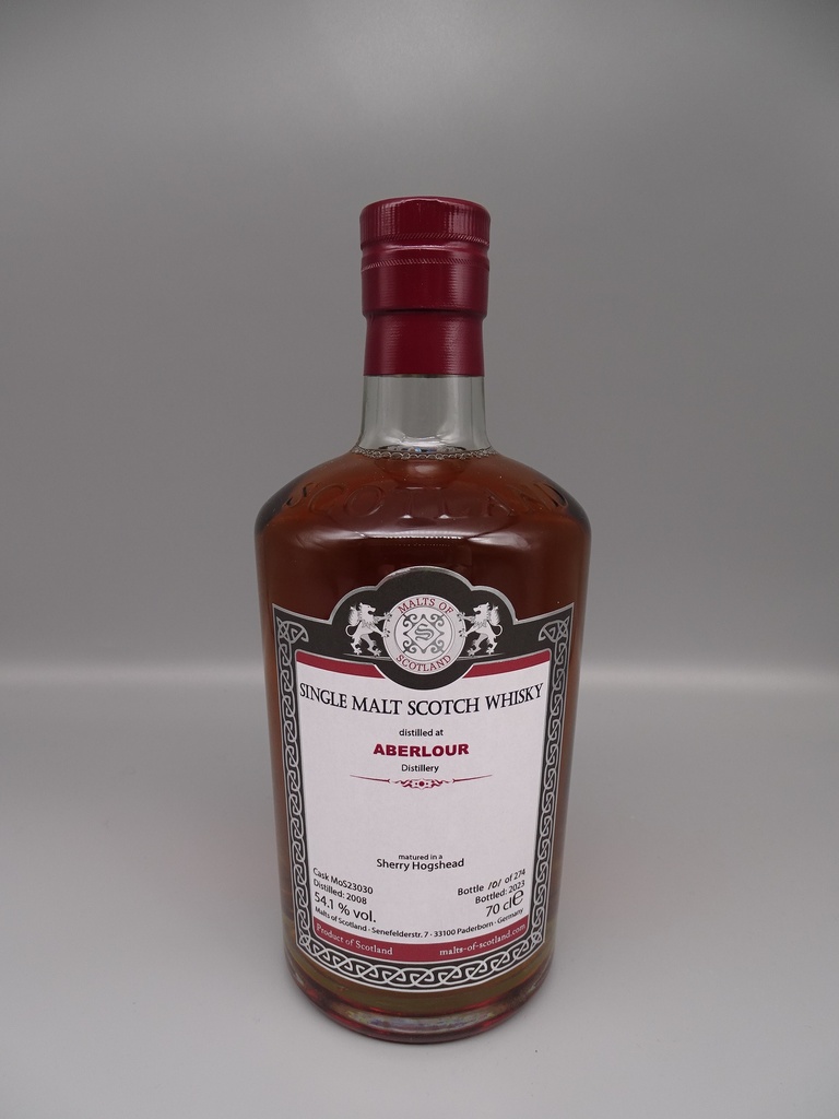 Aberlour 2008/2023 Sherry Hogshead 54,1%