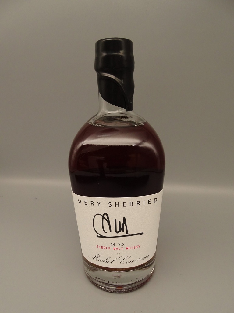 Michel Couvreur VERY SHERRIED 1998/2024 26yo 50,5% Cask Strength 500ml Karaffe in Holzbox