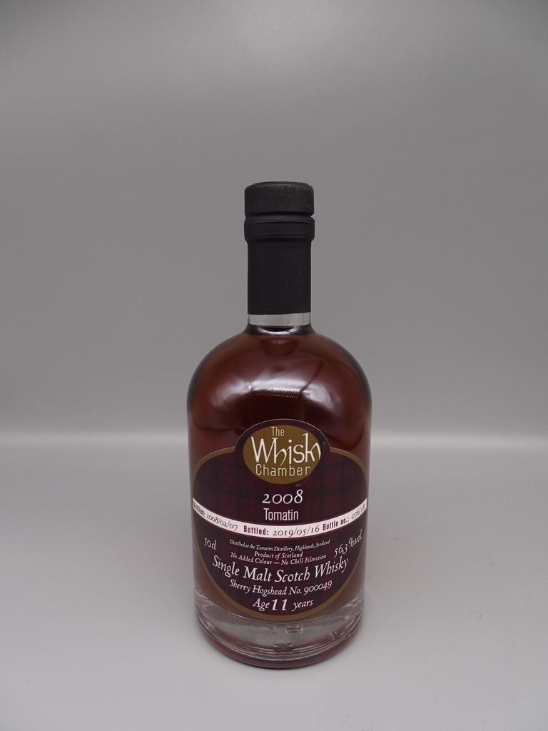Tomatin 2008/2019 Sherry HH #900049 56,3% 500ml