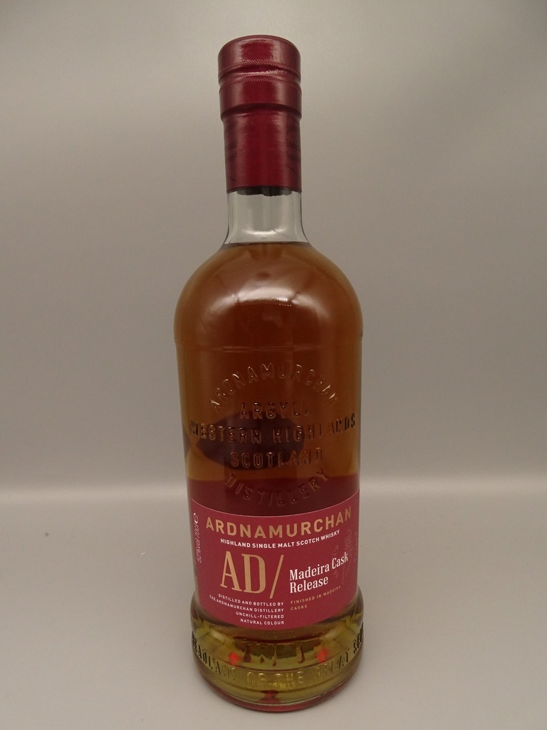Ardnamurchan AD Madeira Cask Release 2025 52%