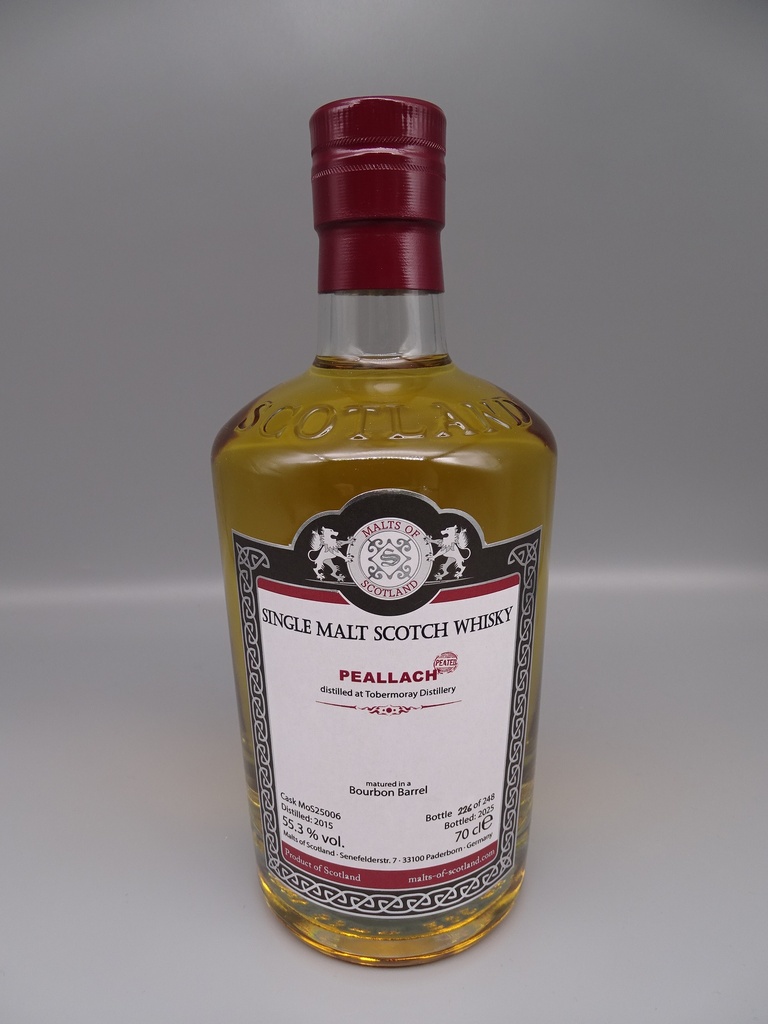 Peallach 2015/2025 Bourbon Barrel 55,3%