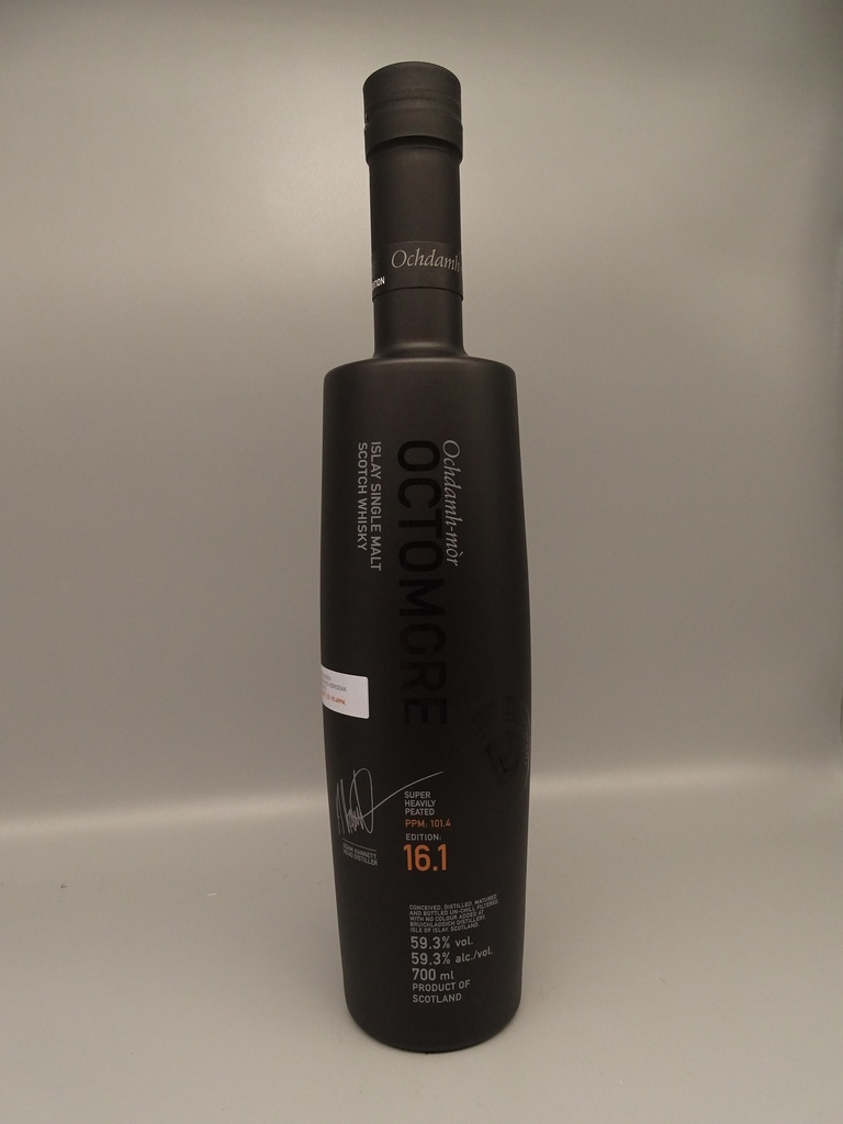 Octomore 16.1 Bourbon Casks 101,4ppm 59,3%