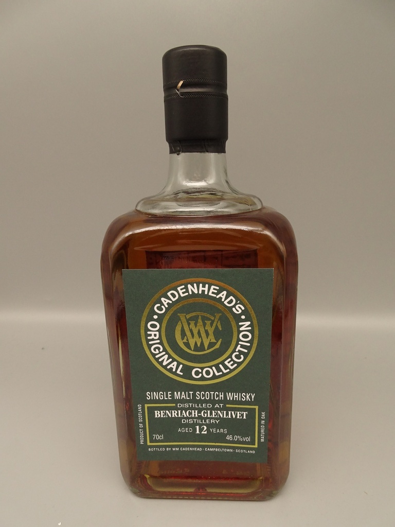 Benriach-Glenlivet 12yo Amontillado Finish since 2022 46%