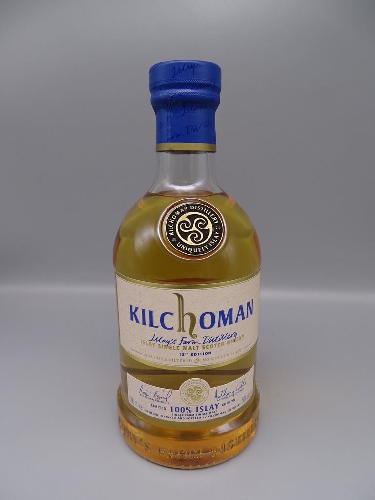 Kilchoman 100% Islay 9yo 15th Edition Release 2025 50%