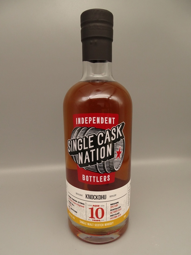 Knockdhu 2014/2025 10yo 1st Fill PX Sherry Hogshead 170318 58,0%