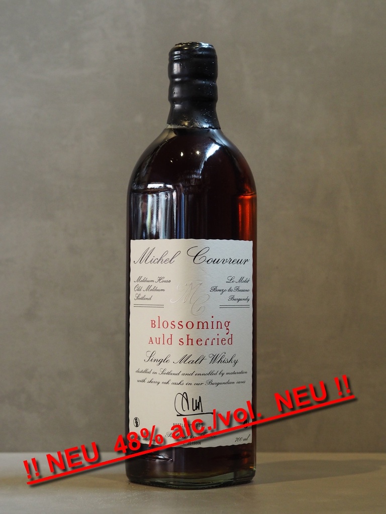Michel Couvreur BLOSSOMING AULD SHERRIED Single Malt 48%