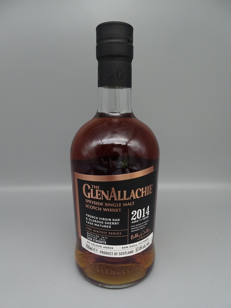 GlenAllachie 2014/2025 9yo Sinteis Series Part II Scottish Virgin Oak & Oloroso Casks 58,2% (Kopie)
