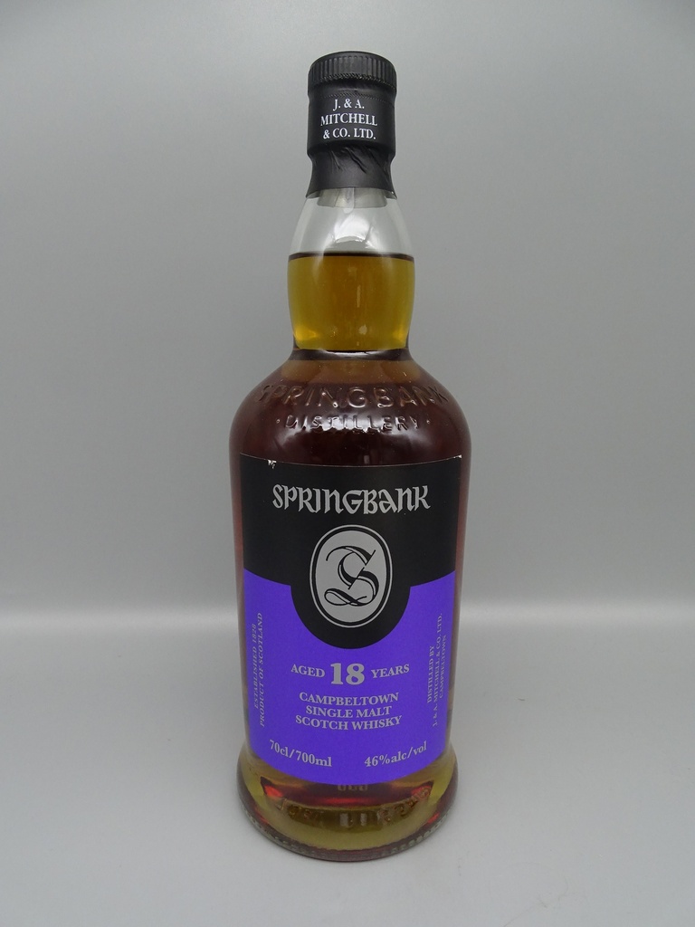 Springbank 18yo Release 2025 46%