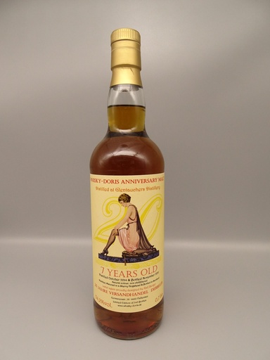 Glentauchers 2014 7yo Dark Sherry Hogshead Whisky-Doris 20th Anniversary 54,2%