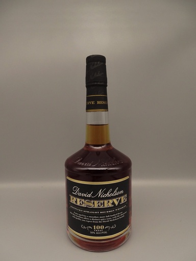 David Nicholson Bourbon Reserve (Mais & Malz) Kentucky Straigth Bourbon Whiskey 50%