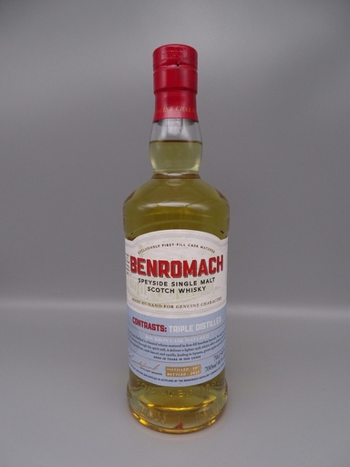 [P0006164] Benromach 2011/2022 10yo Contrasts: Triple Distilled 1st Fill Bourbon Barrels 46%