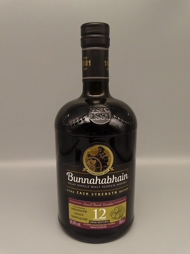 [P0006245] Bunnahabhain 12yo Cask Strength 2022 Release 56,6%