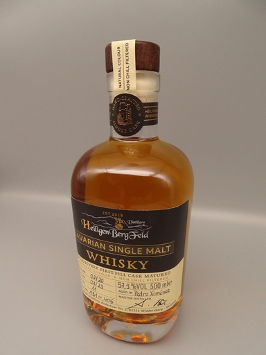 HeiligenBergFeld 2020/2023 Cask No. 11 First Fill PX Sherry 57,9% 500ml