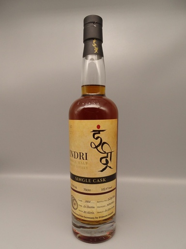 INDRI 5yo Single Bourbon Cask #2932 58,5%